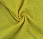 Lime green Vorre basic microfiber cleaning cloth, 220 GSM lightweight daily wiping towel.