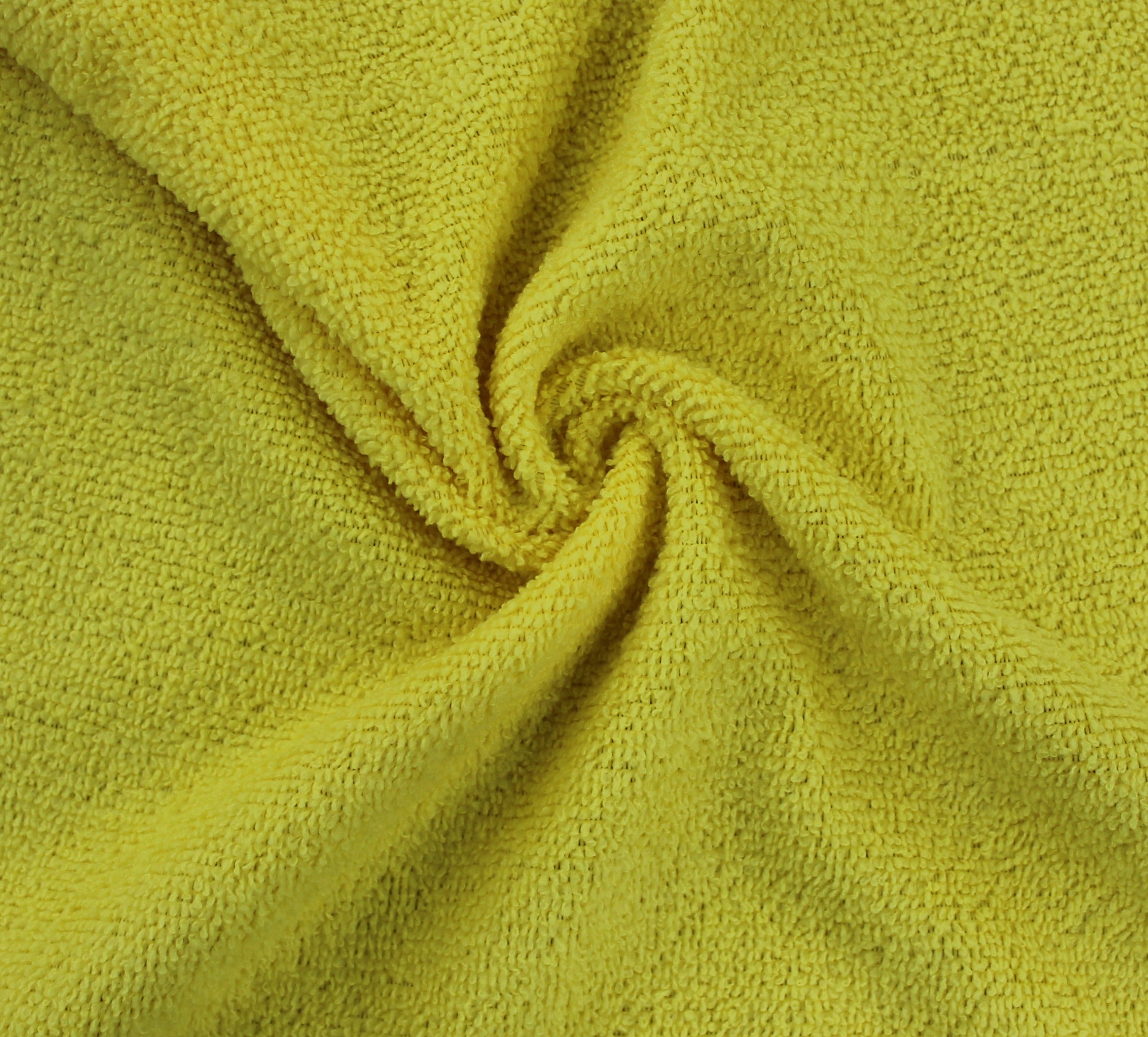 Lime green Vorre basic microfiber cleaning cloth, 220 GSM lightweight daily wiping towel.
