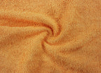 Orange Vorre basic microfiber cleaning cloth, 40x40 cm lint-free multi-surface utility towel.