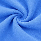 Sky blue Vorre microfiber cleaning cloth, soft scratch-free cloth for glass and car care.